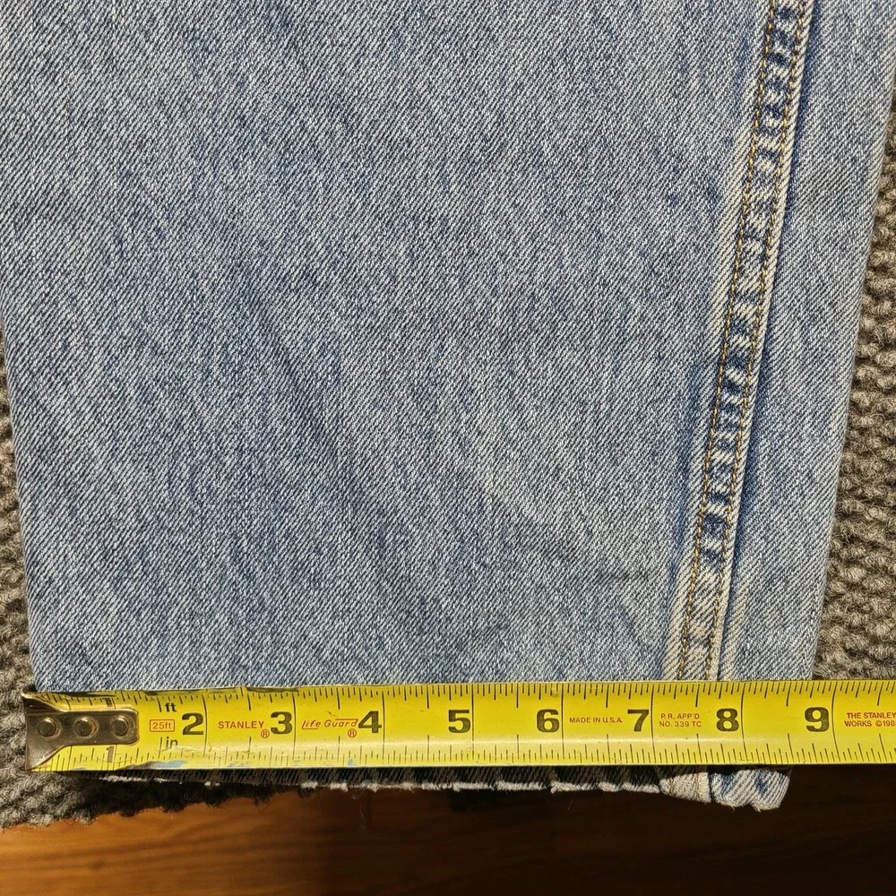 Levis 550 Jeans Mens 40x34 Blue Tapered Relaxed Denim Stretch Baggy Y2K Light